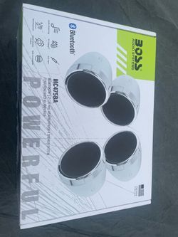 Boss speakers for motorcycles