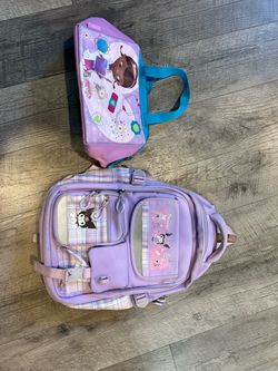 $5 total backpack with lunch bag