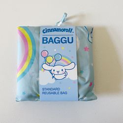 Cinnamoroll Standard Size Baggu Reusable Bag NEW