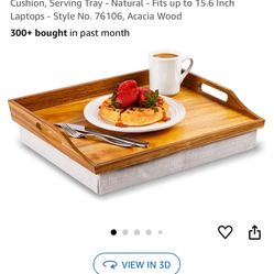 New Rosie Home Bed Tray Laptop Desk With Detachable Cushion I Have 2