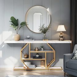 Extra Large Console Table (8127). Brand New