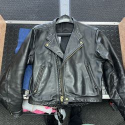 Langlitz Leather Jacket Approximately Size 40