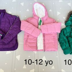 Girls’ Jackets | 11-12 yo