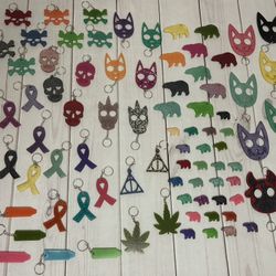 Epoxy Keychains