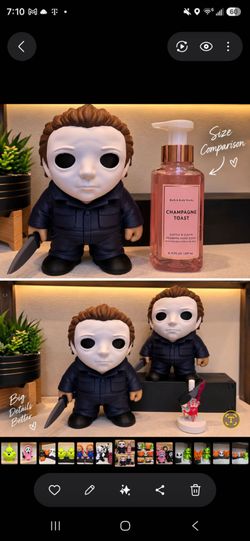 Michael Myers Bath & Body Works hand soap Holder Collectible
