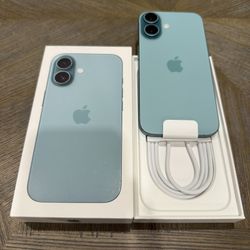 iPhone 16 Teal, 128GB