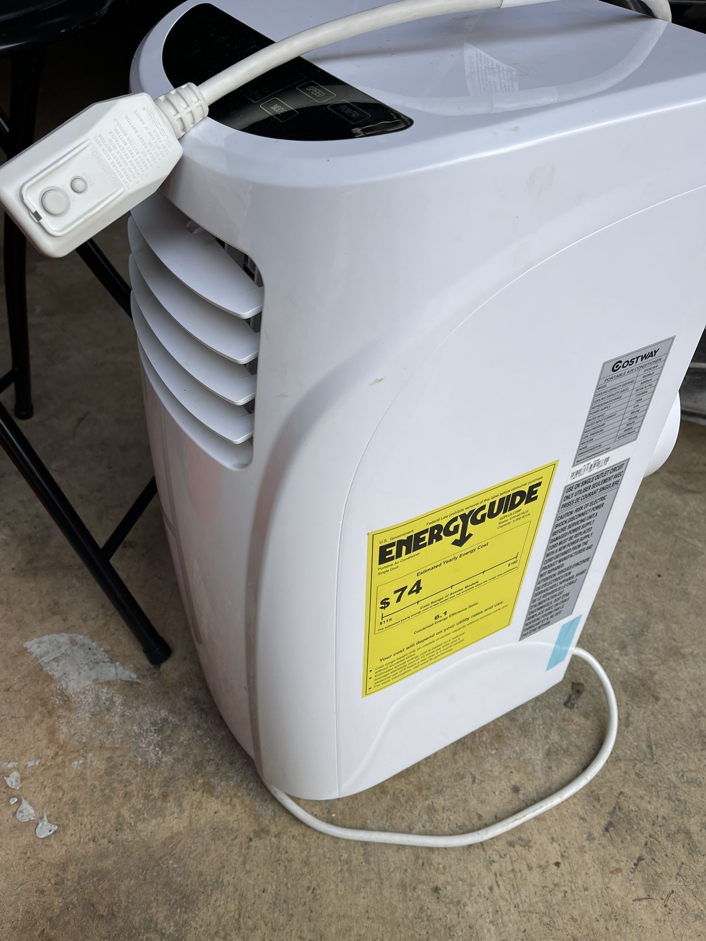 Costway Portable Ac Unit