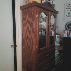 Armoire With Drawers 