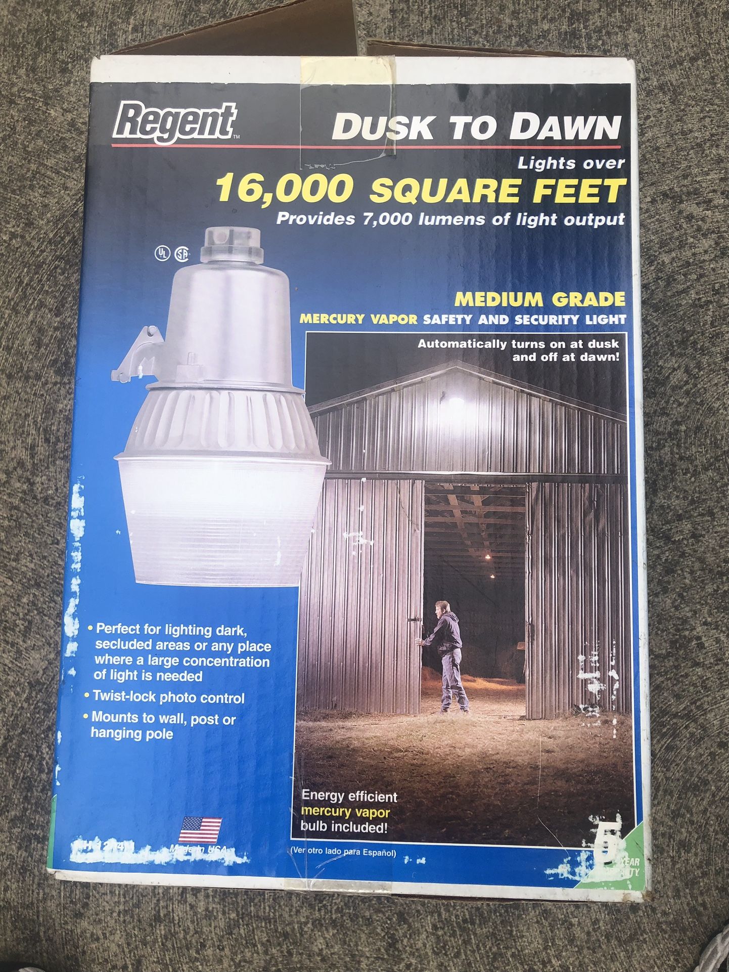 Regent Dusk To Dawn Security Light
