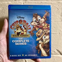 NEW Chip 'n' Dale's Rescue Rangers The Complete Series 65 Episodes 6 Disk Set Blu-Ray Disc Discs