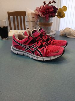 ASICS Gel Blurbb Running Sneakers Pink Size 8.5