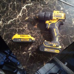 Dewalt Drill And Extra Battery