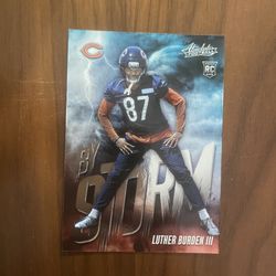 2025 Panini Absolute - By Storm Luther Burden #9 (RC)