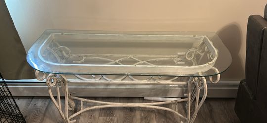 Glass table