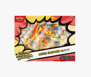 Pokémon Mega Emboar ex Box