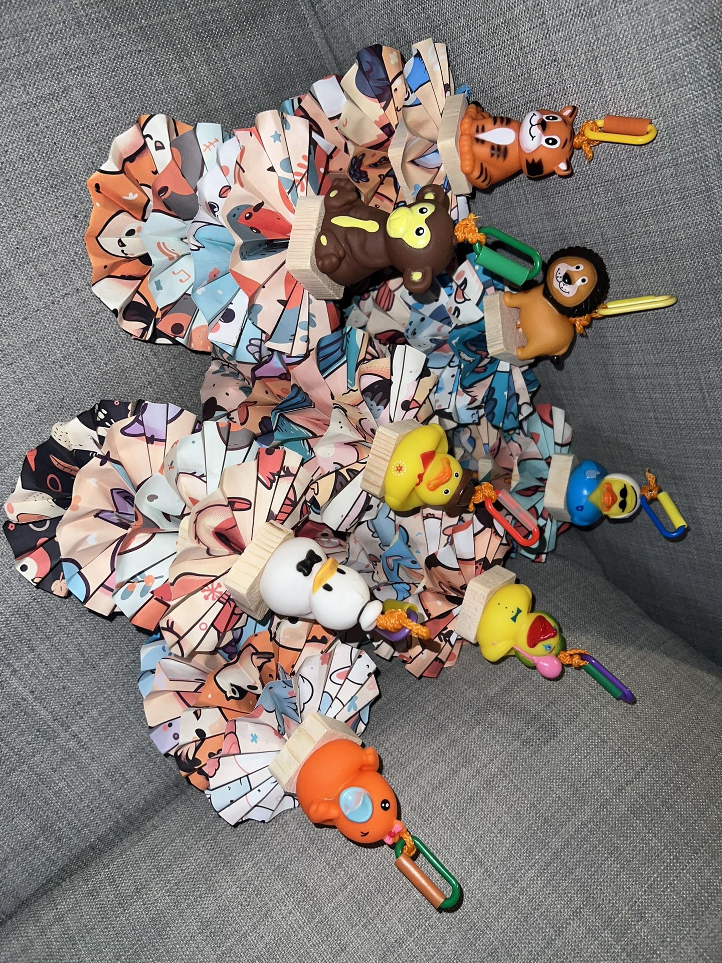 Handmade Parrot Toys