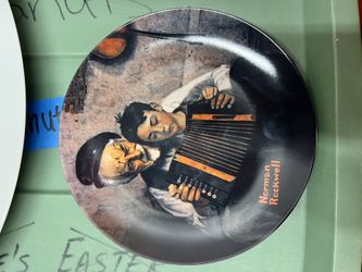 Norman Rockwell Plate
