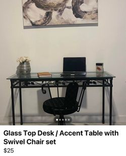 Desk and Chair set