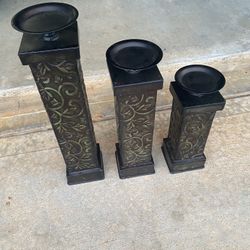Candle Holders - Antique 