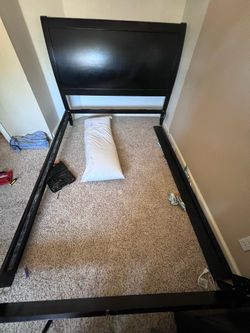 Queen Bed frame and Mattress