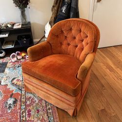 Orange Armchair 