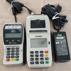 First Data FD100Ti
countertop point-of-sale (POS) terminal