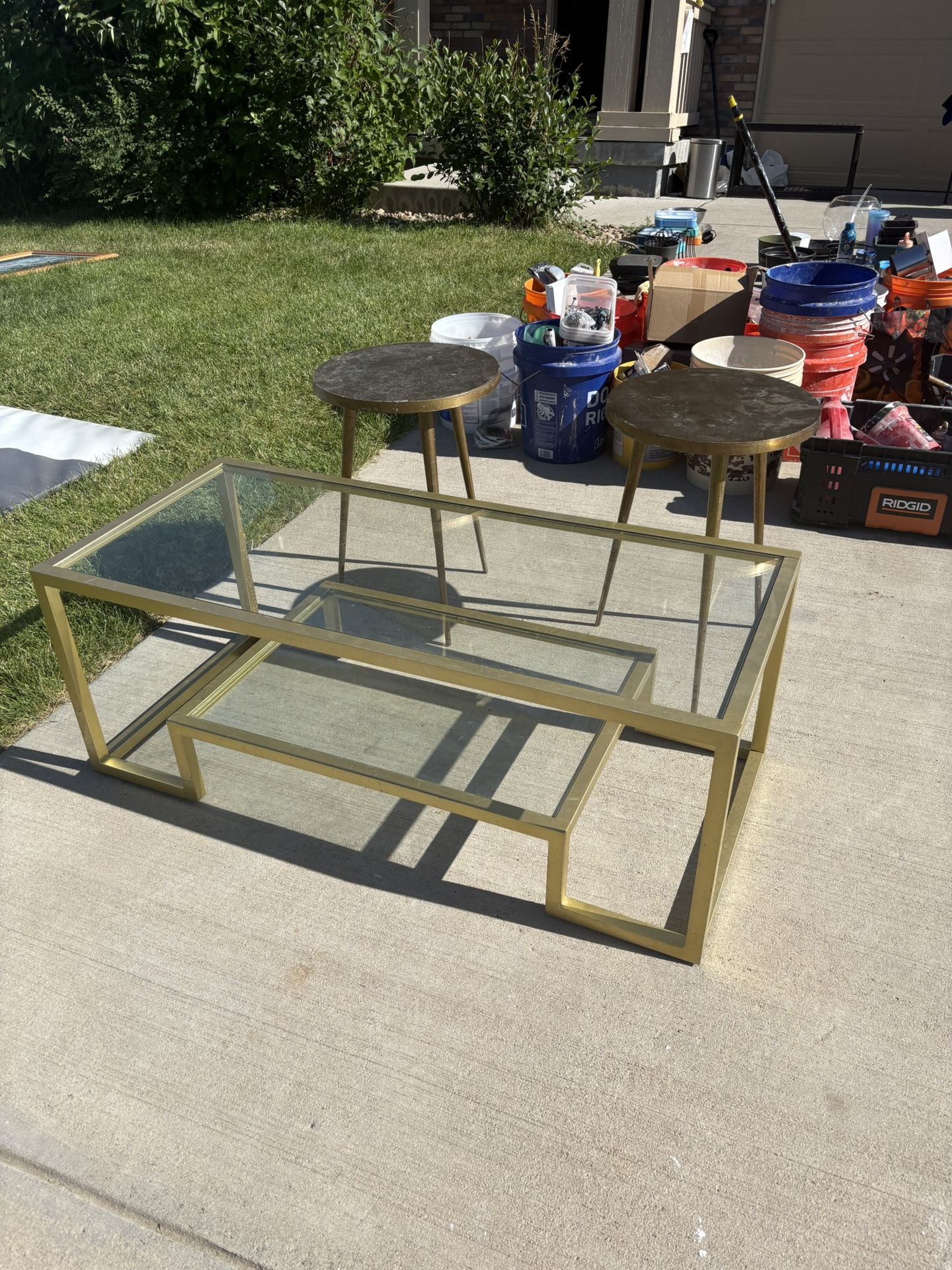 Coffee Table And Side Tables