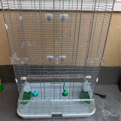 Used bird cage