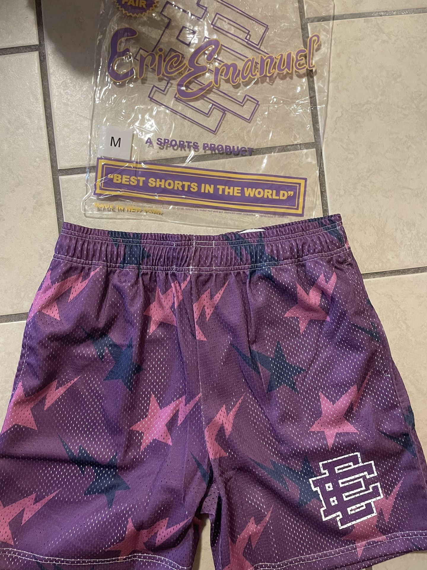 📍Eric Emanuel x BAPE Miami Classic Shorts (Size M) STILL AVAILABLE