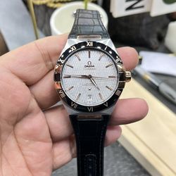 Fashionable men's mechanical sports watch, high-end configuration, 41mm, ceramic ring
