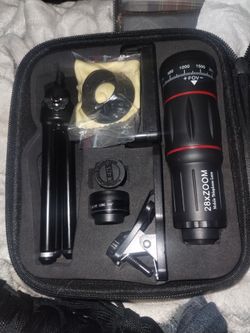 Telephoto lens and macro/Wide angle lens