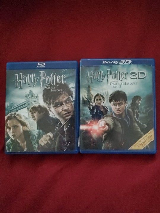 Harry Potter Deathly Hallows Blu Ray