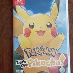 Pokemon Let's Go Pikachu Nintendo Switch