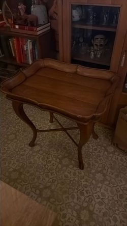 Cherry Wood Tea Table, side table