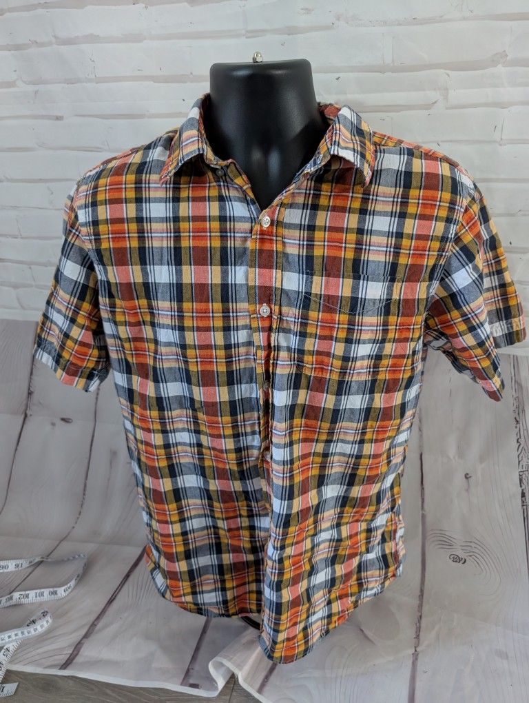 Old Navy Plaid Shirt Size M