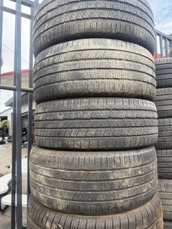 Vendo 265/45/R20 las 4 llantas contientales por $170