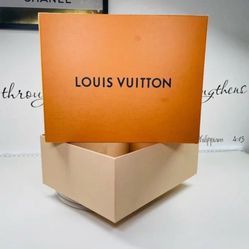 LOUIS VUITTON Authentic EMPTY BOX Designer ACCESSORY BOX Gift BOX