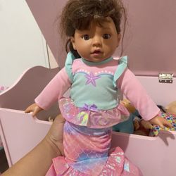 Baby Mermaid Doll 