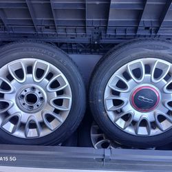 FIAT 500 TIRE & RIM SET OF 4