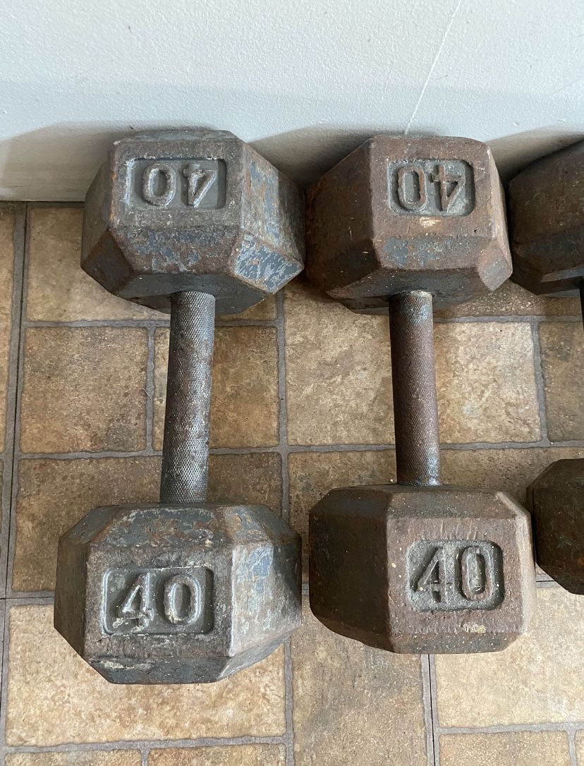 40 Lb Weights 