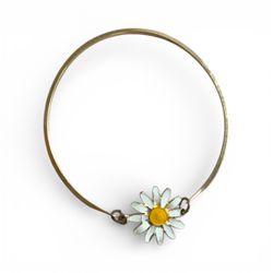 VTG 70s Daisy Bracelet Bangle