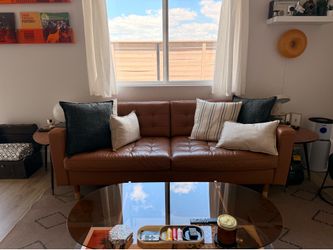 IKEA - Leather Couch (MORABO)