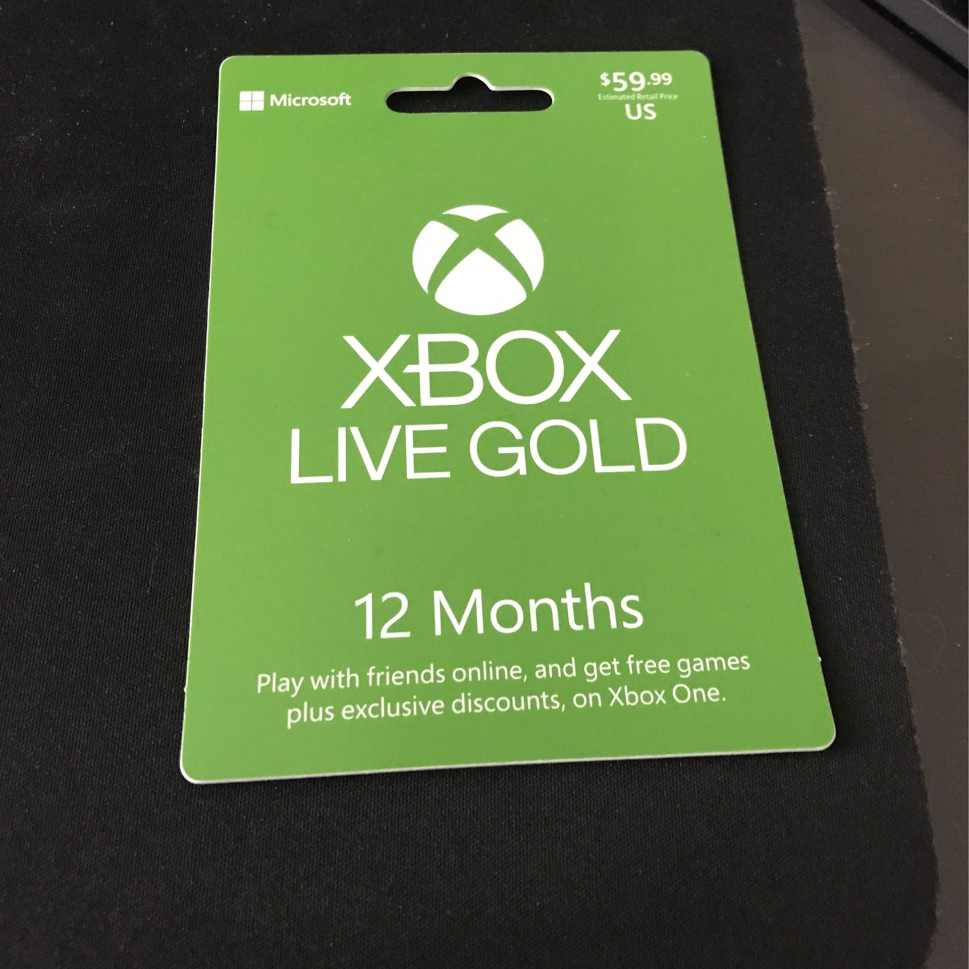 Xbox one life And Gold Black bag