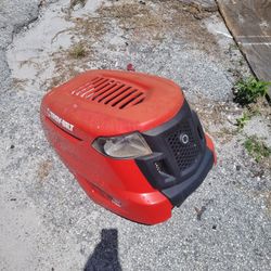 ((Hood Troybilt)) Mower