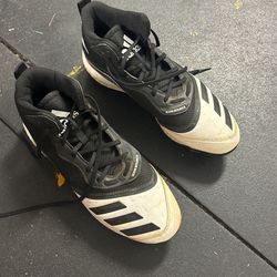 Adidas Icon Bounce Metal Baseball Cleats Size 13