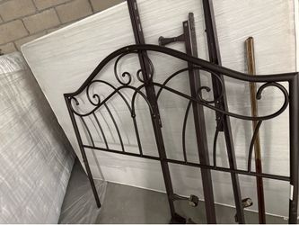 Free Adjustable Bed Frame, mattress & box spring