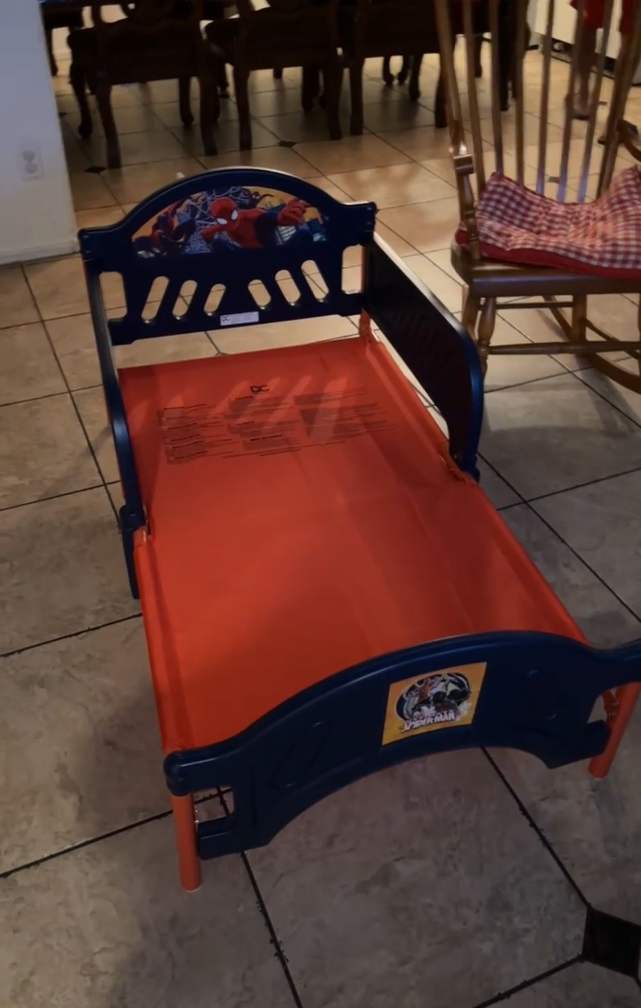 Toddler Bed — Spider-Man 
