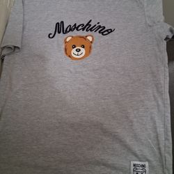 Moschino Tee Size Large In Great Used Condition Luxury Couture 