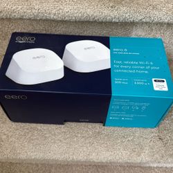 Eero 6 Dual Band Mesh WiFi System 