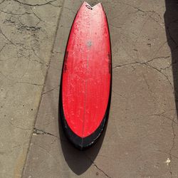 6’0” TwinFin Fish Surfboard